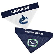 Officially Licensed NHL PetsFirst Vancouver Canucks Reversible Bandana
