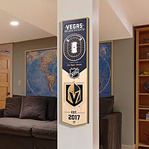 Officially Licensed NHL Vegas Golden Knights 3D Stadium Banner