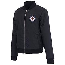 Officially Licensed NHL Winnipeg Jets Ladies Fleece & Nylon Jacket