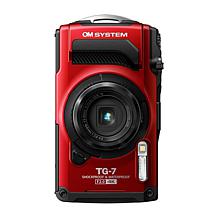 OM SYSTEM Tough TG-7 Digital Camera Bundle