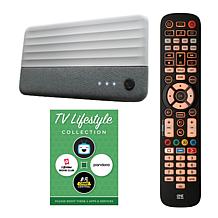 One For All 4K Antenna w/Essential 8 Universal Remote & Voucher Bundle