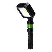 OneClik Interchangeable Rechargeable Flashlight Kit with Storage Case