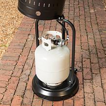 Onyx And Stainless Steel Finish Patio Heater