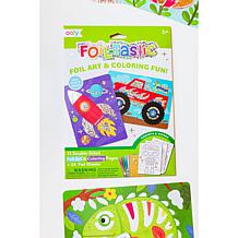 Ooly Foil Art Kit with 12 Double-Sided Pages and 24 Foil Sheets