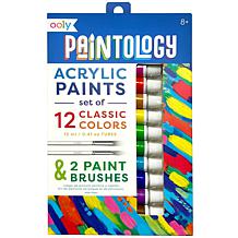 OOLY Paintology Acrylic Paint Set 12 Classic Colors