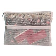 Organized Option Perfect Pouches Double-Pocket Storage Bag