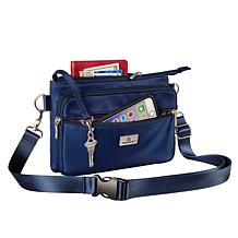 Organizzi Slim Hipster RFID 2-in-1 Waist Bag and Crossbody Bag
