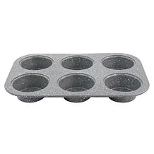 Oster 6-Piece Carbon Steel Non Stick Bakeware Set in Greystone