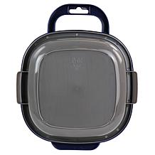 Oster Flat Bluemarine 3-Piece Grater and Container Set in Navy