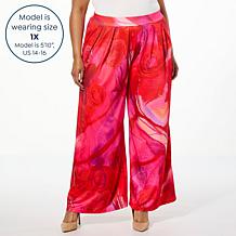 othrwis by Alana Kay Knit Pleated Pull-On Pant