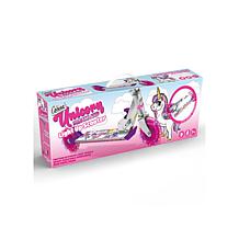 Ozbozz Unicorn Scooter, Light UP Wheels -Pink