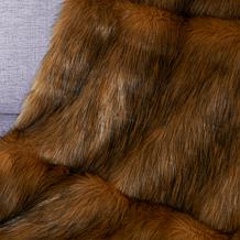 Pardon My Fro 50" x 60" Nola Faux Fur Throw