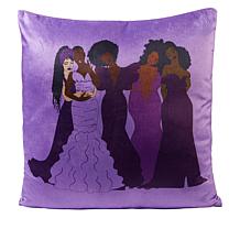 Pardon My Fro Harmony 18" x 18" Decorative Pillow
