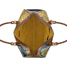 Patricia Nash Avola Trolley Rolling Duffel Bag