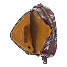 Patricia Nash Camini Leather Phone Crossbody Bag