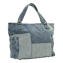 Patricia Nash Chalvey Denim Tote