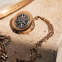Patricia Nash Compass Compact Necklace