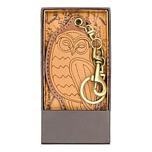 Patricia Nash Cut Out Owl Boxed Key Fob