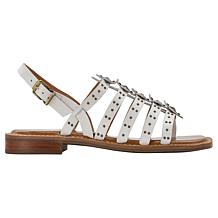 Patricia Nash Erba Floral Caged Leather Sandal