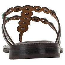 Patricia Nash Fiorella Leather Thong Sandal