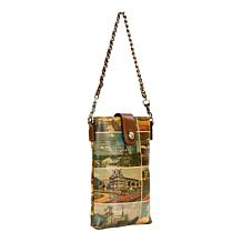 Patricia Nash Leontine Leather Phone Crossbody Bag