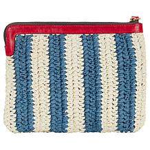 Patricia Nash Les Fraises Woven Wristlet