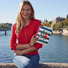 Patricia Nash Les Fraises Woven Wristlet