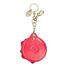 Patricia Nash Parisian Rose 100% Leather Hang-Off Charm Fob