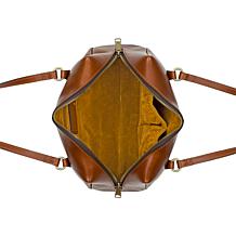 Patricia Nash Valmorea Top Handle Leather Satchel