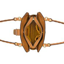 Patricia Nash Violina Leather Satchel with Tassels