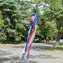 Patriotic Americana Hat and Firecracker Windsocks