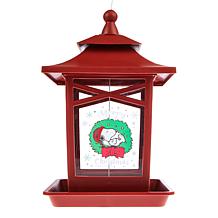 Peanuts Holiday Functional Bird Feeder 