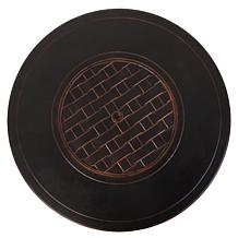 Perissa Woven Round Aluminum LPG Fire Pit