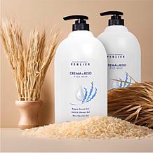 Perlier Rice Milk 1L Bath and Shower Gel 2-pack Auto-Ship®