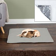 Pet Adobe 36" x 24" Self-Warming Thermal Dog Bed Gray