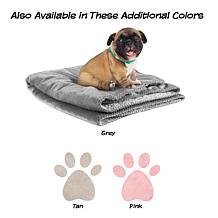 Pet Adobe 40" x 30" Waterproof Pet Throw Blanket Gray