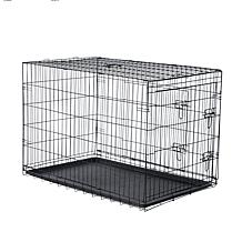 Pet Adobe Portable Folding Wire Dog Crate