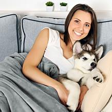Pet Adobe Waterproof Pet Blanket 50”x 60” - Gray
