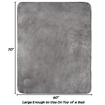 Pet Adobe Waterproof Pet Blanket and Furniture Protector, Gray (60x70)