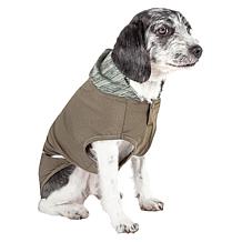 Pet Life Active Pull-Rover Two-Toned Sleeveless Dog T-shirt
