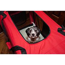 Pet Life Extra-Large Folding Deluxe 360 Vista View House Pet Crate