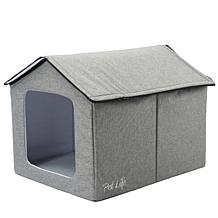 Pet Life Hush Puppy Electric Heating & Cooling Collapsible Pet House