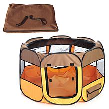 Pet Life Large Lightweight Wire-Framed Collapsible Pet Playpen