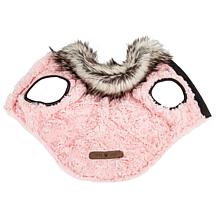 Pet Life Luxe Chauffurry Zebra Pattern Faux Mink Fur Dog Coat