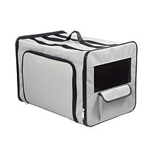 Pet Life Medium Expandable Collapsible Travel Pet Dog Crate