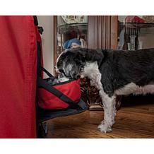 Pet Life Medium Folding Deluxe 360 Vista View House Pet Crate