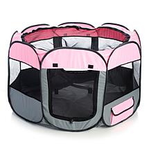 Pet Life Medium Lightweight Wire-Framed Collapsible Pet Playpen