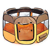Pet Life Medium Lightweight Wire-Framed Collapsible Pet Playpen