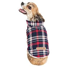 Pet Life Puddler Classic Plaid Insulated Dog Coat
