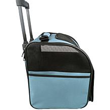 Pet Life Wheeled Travel Pet Carrier with Telescoping Handle